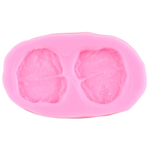 Miyahouse Enchanted Fairy Garden Fairy Gnome Home Door Silicone Mold Flower Leaf Mushroom Fondant Mold Stone Path Candy Mold For Cake Decorating Cupcake Topper Polymer Clay Set Of 6 #TOP6