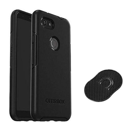 Coque Google Pixel 3a OtterBox Symmetry noire protection antichoc fidget
