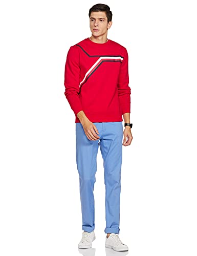 Image of Tommy Hilfiger Men's Cotton Round Neck Sweatshirt
