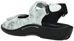 Wolky Jewel Womens Comfort sandal - PFA Approved - Fully Adjustable - Lightweight Rocker Bottom - Soft Leathers - Removable Anatomically shaped Cork latex Footbed - Leather Lined | Image 4