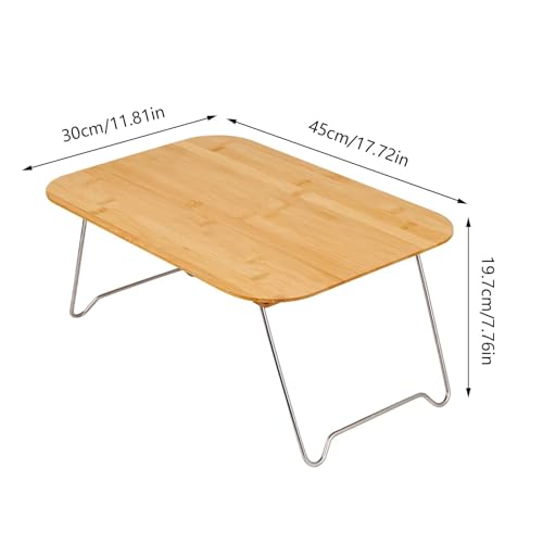 Table de camping pliante portable solution facile de rangement pour le camping - 5