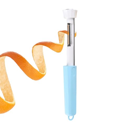 ピーラー 野菜, 2種類使い方 滑り止め ステンレス芯取り, 収納可能 フルーツ コアー, 家庭用キッチン屋外ピクニック調理男女向け