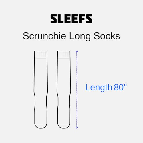 Faith Cross Long Scrunchie Socks. Knee High. Use for any sport: Football, Baseball, Soccer4