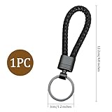 Zoom IMG-1 wolmik portachiavi in pelle intrecciata Zoom IMG-1 wolmik portachiavi in pelle intrecciata