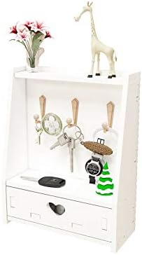 VIDI Plastic Wall Hanging Door Porch Key Hook Jewelry Storage Box Multi-Purpose Holder Home Decor