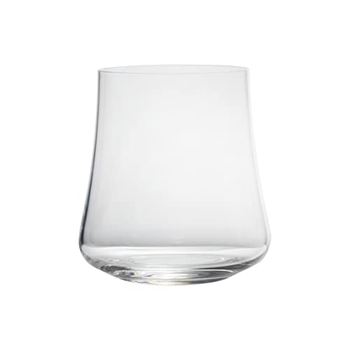 Mikasa Aline Set Of 4 Double Old-Fashioned Whiskey Glasses, 14-Ounce, Clear #TOP2