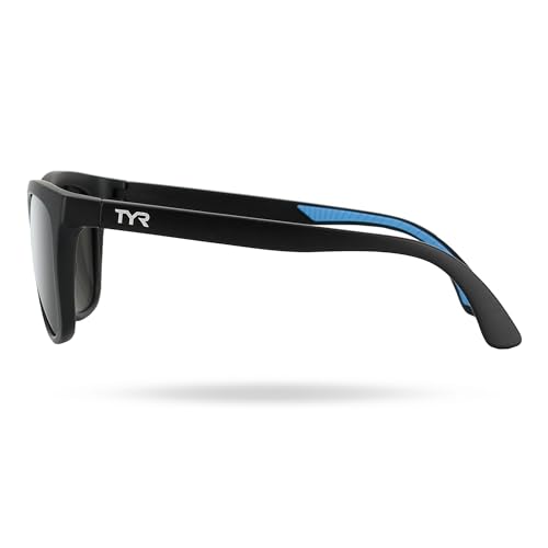 Image of TYR Women's Carolita Lifestyle Sunglasses Polarized Cat Eye, Silver /Black, One Size