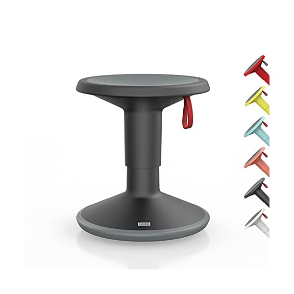 Interstuhl UPis1 - Ergonomic Swivel Stool - Premium Stool Height Adjustable and Rotatable - Made in Germany - Standing Stool/Swivel Stool