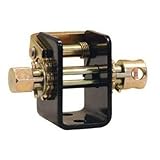 Buyers Products 5482100, 2 Inch Lashing Winch, 3,333 lb WLL Steel Cargo Control Winch for 2 in Webbing, Bolt On or Weld On Mount, Black Powder Coated 5 Ton Winch