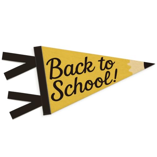 SJDFCSA Back to School Sign Banner Pennant Flag