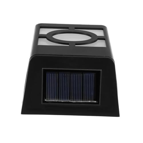 Éclairage LED blanc extérieur solaire mural étanche pour jardin et cour
