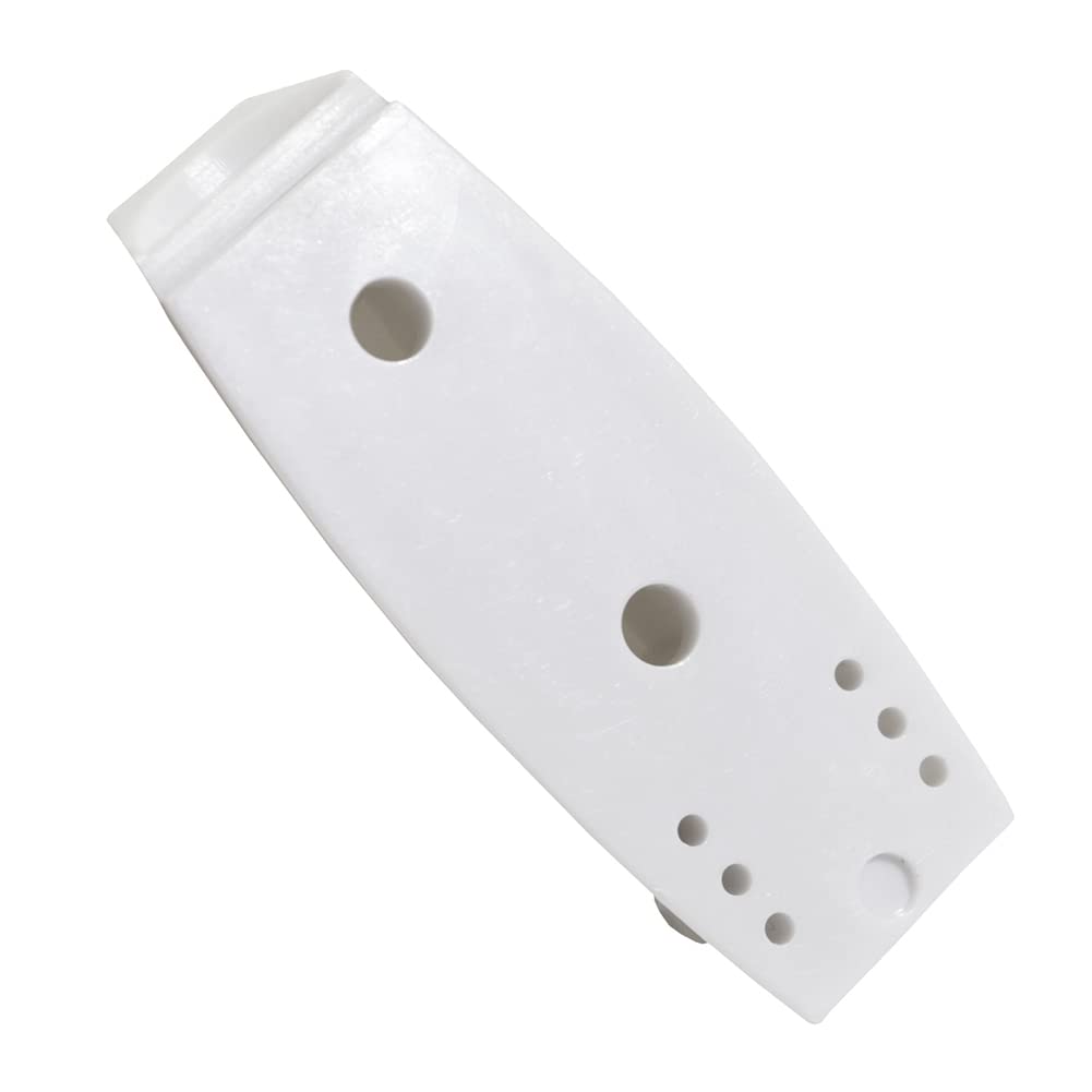 eMagTech 4PCS Bagaglio Porta di Cattura RV Porta Del Supporto Vano Clip Rimorchio di Immagazzinaggio Gancio Titolari per RV Motorhome Trailer ABS Porta Hardware Bianco