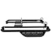 Kojem Running Boards w/Brackets Compatible with 1982-up Club Car DS Gas Electric Golf Carts Nerf Bars Black Steel Side Step