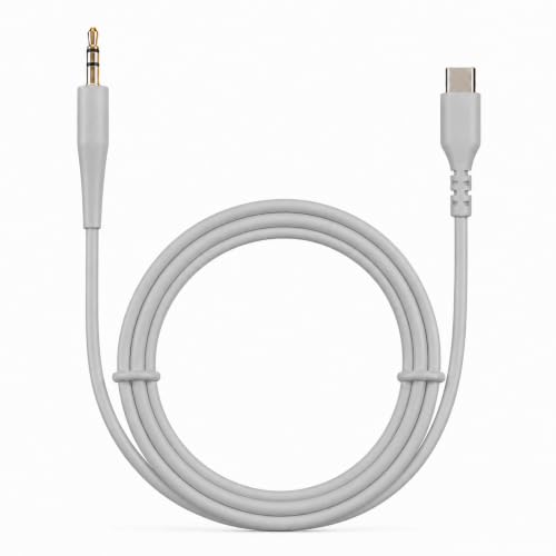 EARLA TEC USB C - 2.5mm�I�[�f�B�I�P�[�u���R�[�h�AAux���C���[ Bose QuietComfort QC25 QC35 QC35II QC45 QC Ultra NC700 Soundlink Soundtrue �w�b�h�t�H���p (