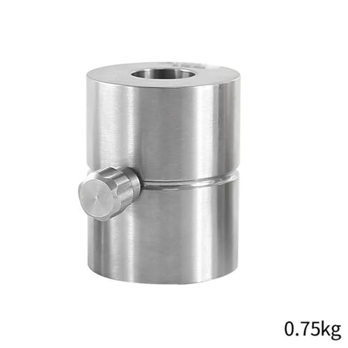 Contrapeso para telescopio astronómico 0.75kg con tornillo de acero inoxidable de repuesto 2