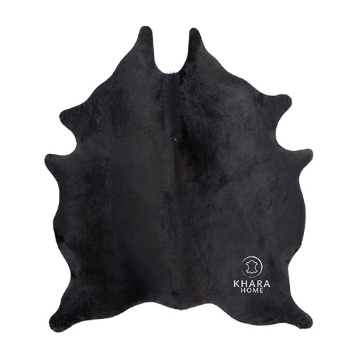 Khara Home Premium 100% Genuine Cowhide Rug (4-5 Ft) Hand-Picked