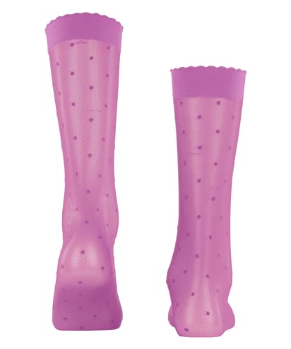 Image of FALKE Women's Dot 15 Denier Knee-High Socks, Patterned Stockings, Casual and Dress, Ultra Sheer Fine Mesh, Nylon