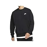 NIKE(ナイキ) クラブ フレンチテリー クルー BV2667 010 ブラック/ホワイト M