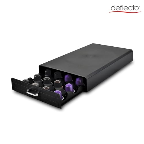 Deflecto Coffee Pod Drawer for Nespresso Original and Vertuo Capsules - Holds 24 Coffee Pods for Neat Storage - Image 3