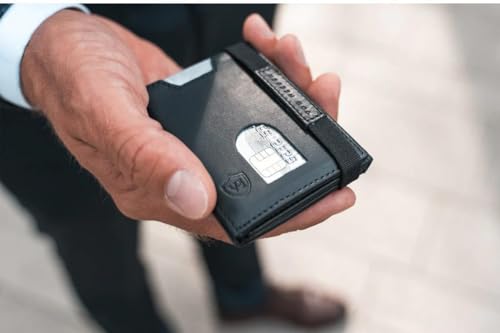 Image of Veltman Leather Wallets for Men Leather Original Purses for Men RFID Wallet (Black)