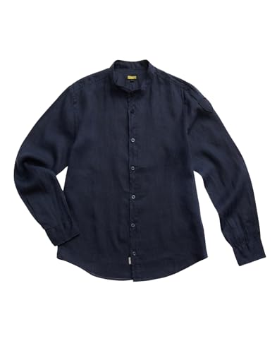 100% linen for lightweight breathabilityLong-sleeve design with logo patch detailRegular fit for comfortable everyday wearBlue (888) colorway, easy to styleSpring/Summer-ready staple for clean outfits