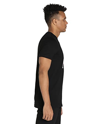 Image of PUMA Men's Cotton Regular Fit T-Shirt