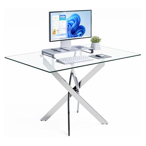 Bureau GOLDFAN en Verre Trempé Cover