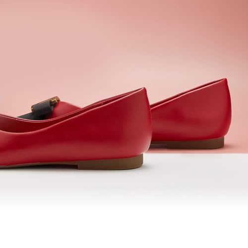 C.Paravano Women’s Flats I Flat for Women Leather I Pointed Toe Flats I Ballet Flats for Women I Slip on Dressy Flats3