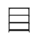 Scaffale regolabile a 4 ripiani per cucina, dispensa e armadio nizat, 90 x 50 x 120 cm, perfetto per soluzioni Sto ad alto volume