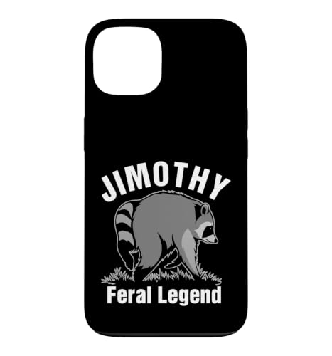 Jimothy Feral Legend Funny Raccoon Meme Trend �X�}�z�P�[�X iPhone 13 �p