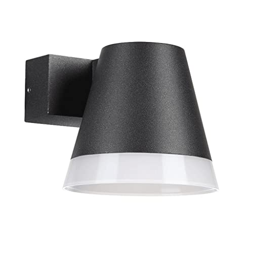 Éclairage extérieur de terrasse avec une lampe murale moderne et étanche