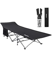 Amazon.co.jp: KingCamp キャンプベッド 折りたたみ コット サマー