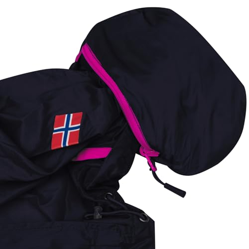 Trollkids Kids Fjell Running Jacket 152, Navy/pink – Ansicht 4