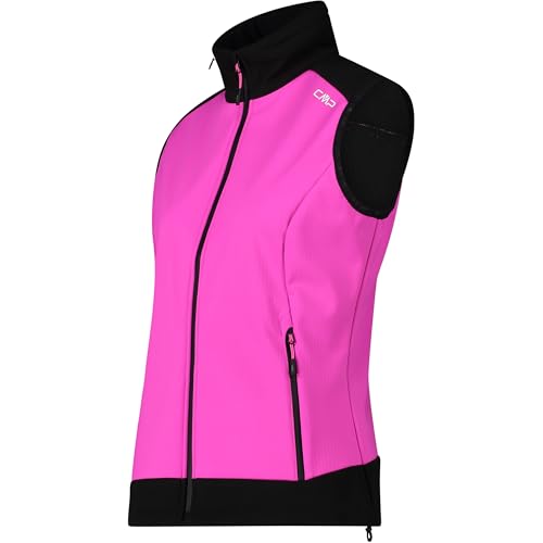 Chaleco mujer CMP ropa de montaña softshell con capucha fija para senderismo 3