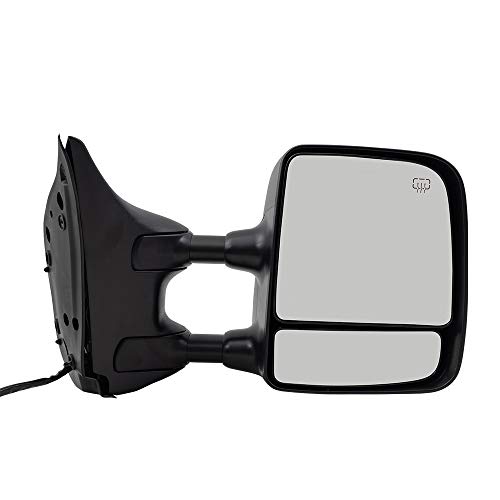 Brock Replacement Driver And Passenger Power Tow Mirrors Heated Chrome Memory Telescopic Dual Arms Compatible With 04-15 Titan 96302Zr30E 96301Zr30E #TOP1