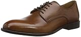Material de la suela: Caucho Geox U Saymore C, Zapatos de Cordones Derby Hombre, Marrón Cognac C6001, 40 EU
