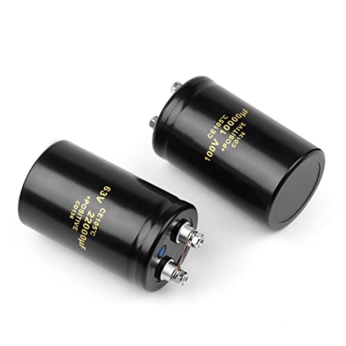 Condensateur à boulon 100V 10000µF CD136 avec support fixe pour filtrage