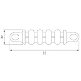 Zoom IMG-1 douglas marine molla per ormeggio Zoom IMG-1 douglas marine molla per ormeggio
