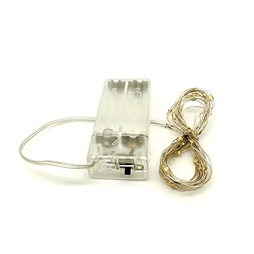 Cordão de Cobre Luz de Fada - 2 Metros - 20 Leds