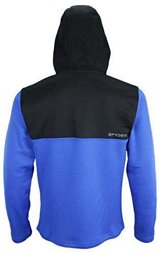 Spyder Men's Racer 1/4 Zip Pullover Hoodie, Old Glory Large3