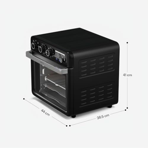 Friteuse à air chaud KLARSTEIN Air Glaze 2000 watts 34 litres Fenêtre panoramique - vue 8