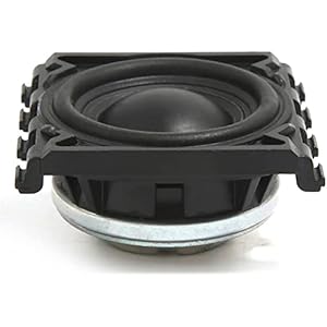 3D 2 Pieces 1.75 Inch Mini Portable Speaker Full Speaker 4 Ohm 15 W Speaker DIY Bt. Speaker Home Cinema