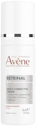 Avène Retrinal Intensive Multi-Corrective Cream, Retinal Face Cream Formulated with Retinaldehyde, Niacinamide & Hyaluronic Acid, Anti-aging Cream Visibly Reduces Wrinkles & Fine Lines, 1 Fl Oz