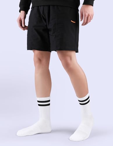 Image of Airacker Athletic Socks Sport Running Calf Socks Performance Cushioned Breathable Crew Socks for Men Women(6 Pairs)