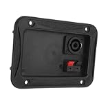 Milisten Placa De Terminales De Cable De Altavoz Conector Estéreo Diy Mejora Sonido Diseño Compacto