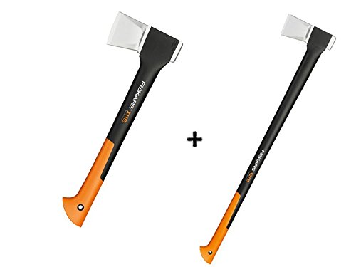 Preisvergleich Produktbild Gartenpaul Set: FISKARS Spaltaxt X27 - XXL + FISKARS Spaltaxt X11 - S