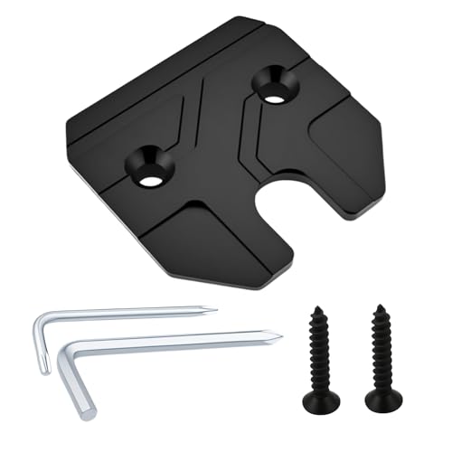 Kit de reparación de visera solar compatible con Dodge RAM 1500 Trucks 2019-2023, 1 paquete de clip de aluminio negro para visera solar, clips de visera compatibles con Dodge Ram 1500, accesorios para