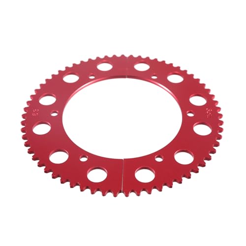 #35 Chain 63 Tooth Split Sprocket for Predator 212cc 196cc 6.5hp 7.0hp Coleman CT200U BT200X CT100U TrailMaster MB200 MegaMoto B212 Motovox Doodlebug Baja Mini Bike Go Kart Cart Parts