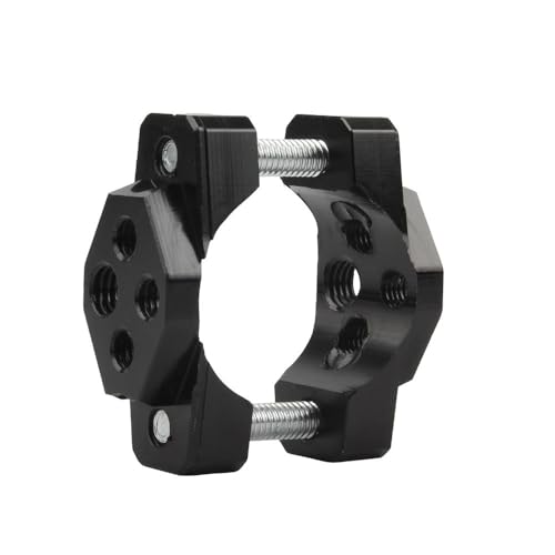 Riser de guidon moto universel support fixation noir pour tubes de diamètre 32 à 54 mm - 5