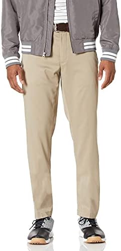 Amazon Essentials Men's Slim-Fit Stretch Golf Pant, Khaki Brown, 28W x 28L